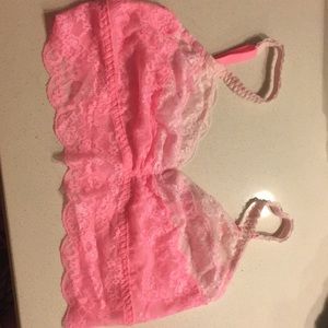 NWOT PINK bralette